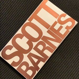 LIGHTLY USED Scott Barnes bronzer palette
